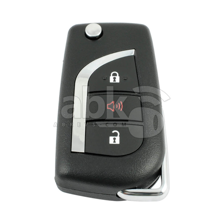 Toyota 2013+ Flip Remote Cover 3Buttons TOY48 - ABK-1022 - ABKEYS.COM