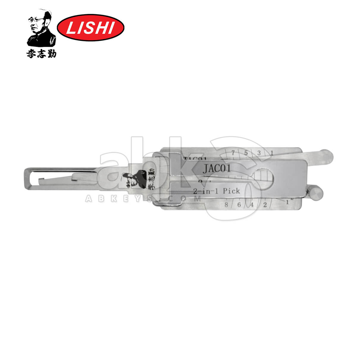 Original Lishi JAC01 3 in 1 Pick & Decoder for Jac Heavy Truck Tool   ABK 1034 ABKEYS