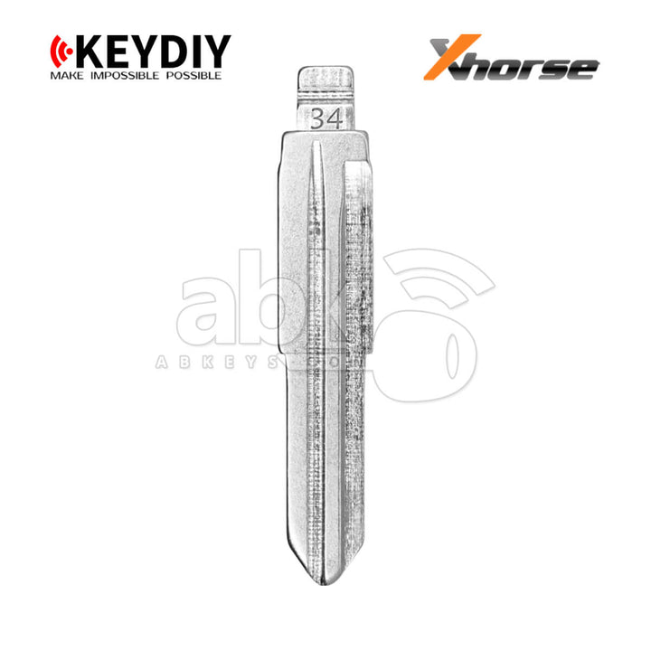 KeyDiy Xhorse Remote Key Blade For Hyundai HYN15 - ABK-103 - ABKEYS.COM