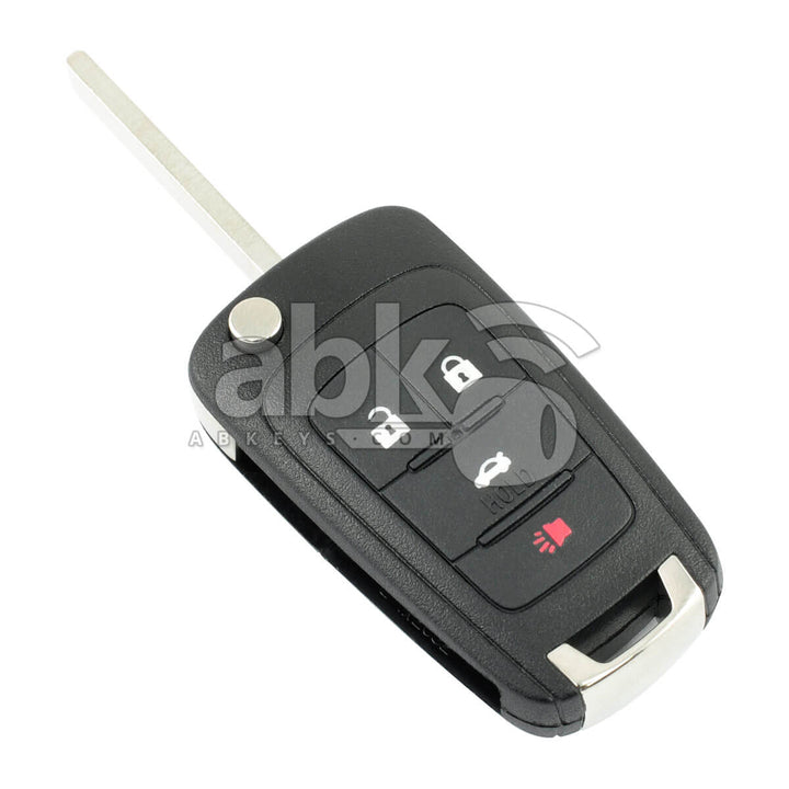 Chevrolet Camaro Cruze Malibu 2010+ Flip Remote 4Buttons 5912543 315MHz OHT01060512 HU100 5Pcs