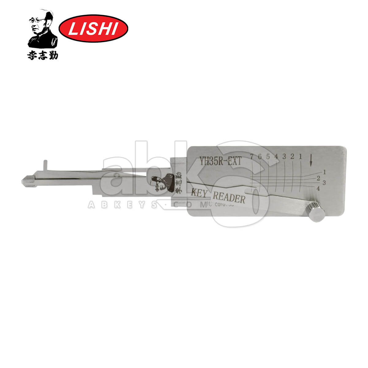 Original Lishi YH35R Extended Length Decoder & Reader for Yamaha Lishi Tool - ABK-1129 - ABKEYS.COM