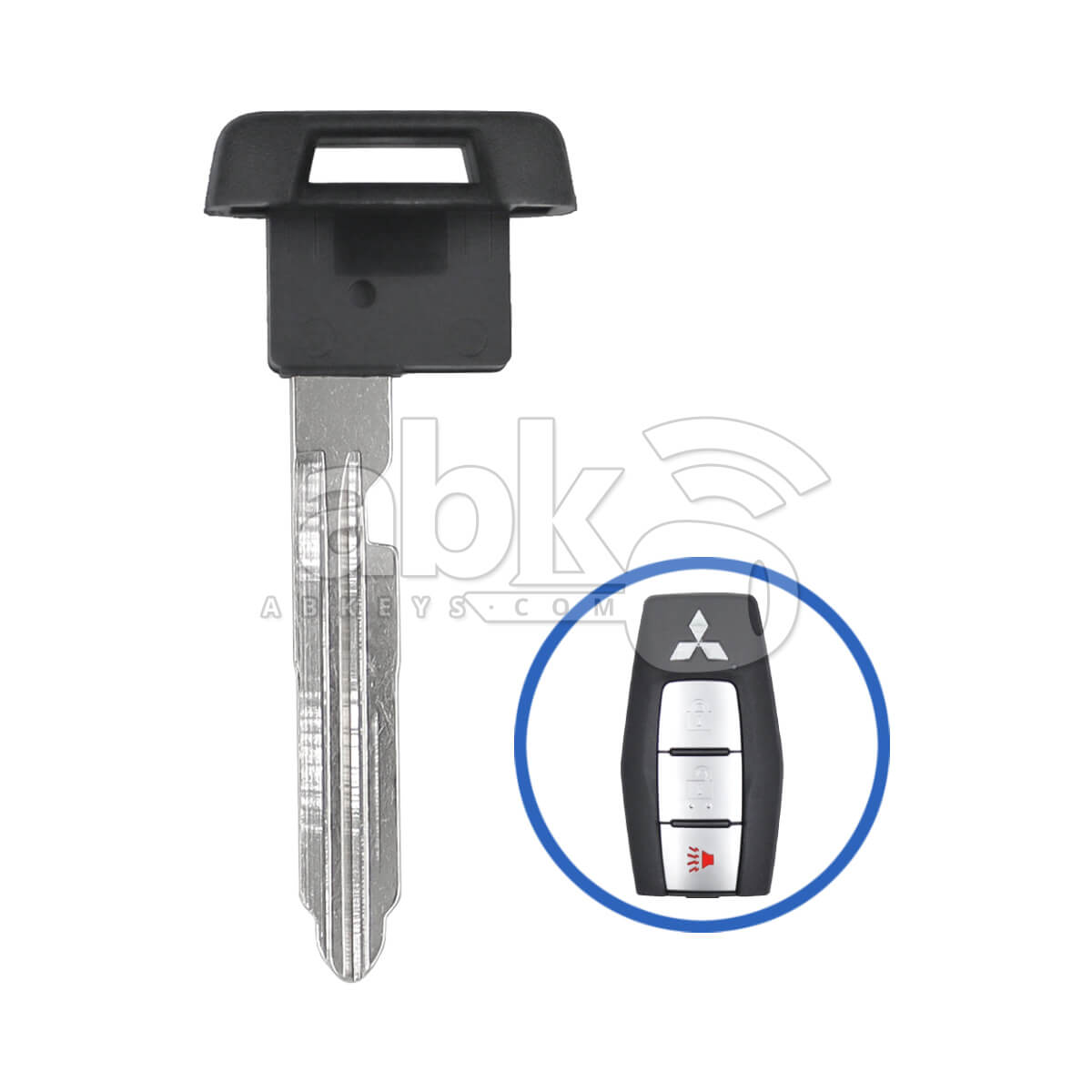 Mitsubishi OutLander 2021+ Smart Key Blade 6370C465 MIT11R   ABK 1153   ABKEYS