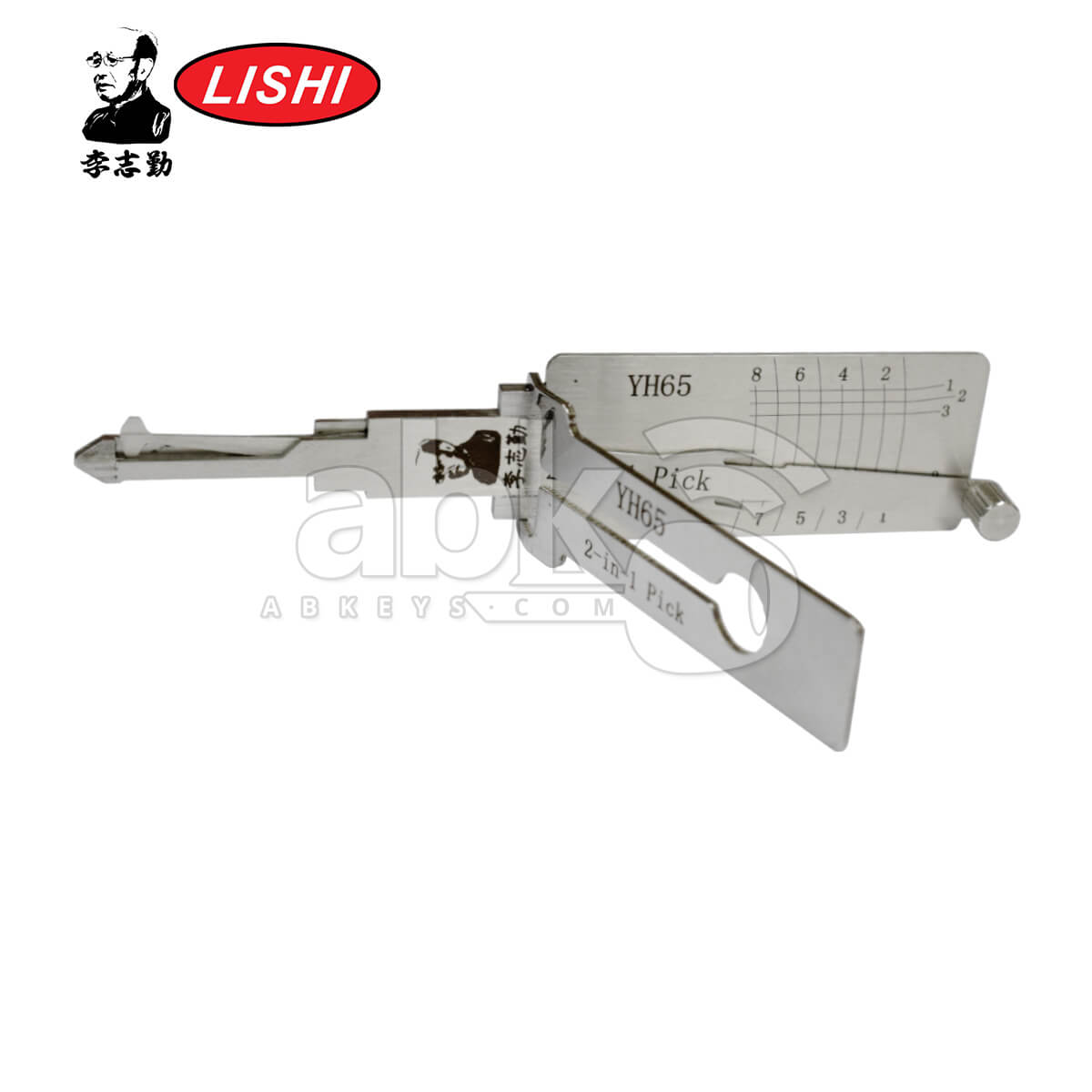 Original Lishi YH65 2 in 1 Pick & Decoder for Yamaha Motorcycle 2015+ Lishi Tool   ABK 1210