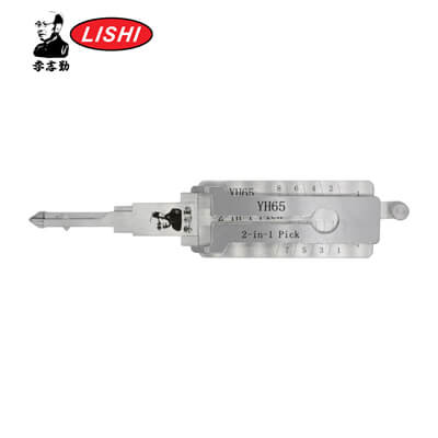 Оригинальный Инструмент Lishi YH65 2-в-1 Отмычка и Декодер для Мотоцикла Yamaha 2015+