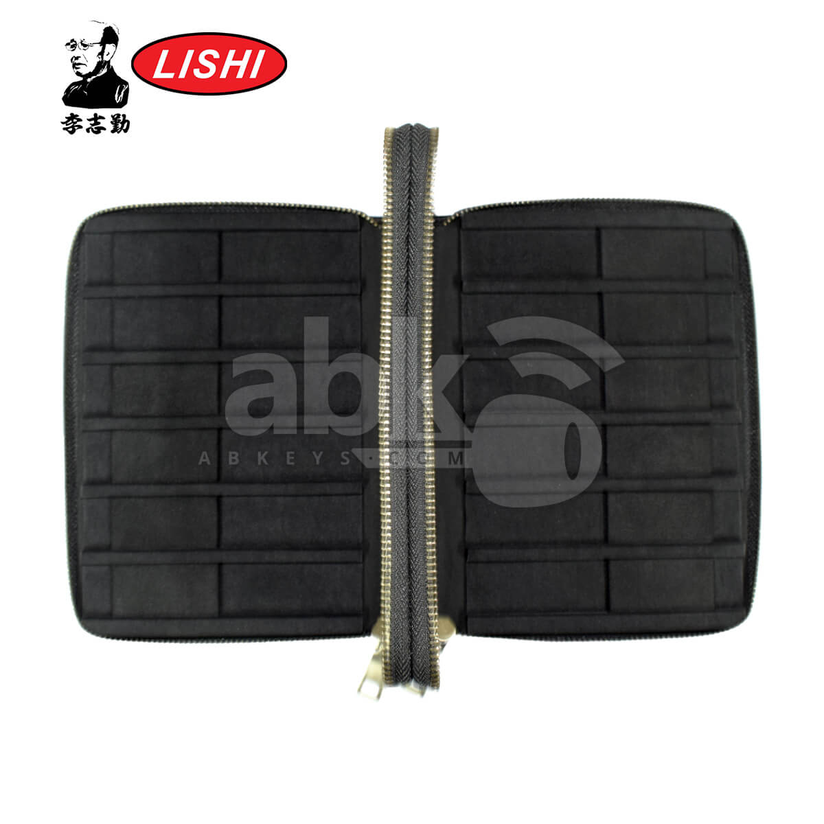 Original Lishi Premium Quality Leather Tool Bag For 24 Tools   ABK 1231 ABKEYS