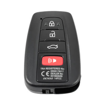 Чехол Смарт-Ключа Toyota 2012+, Чехол Обновления 4Кнопки