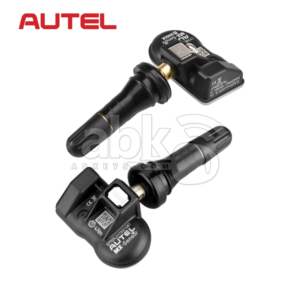 Autel MX Sensor Programmable TPMS Sensor 2 In 1 315MHz 433MHz Rubber Tire Pressure Sensor 25Pcs