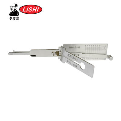 Original Lishi HON41 HON42 2-in-1 Pick & Decoder for Honda Motorcycle Lishi Tool