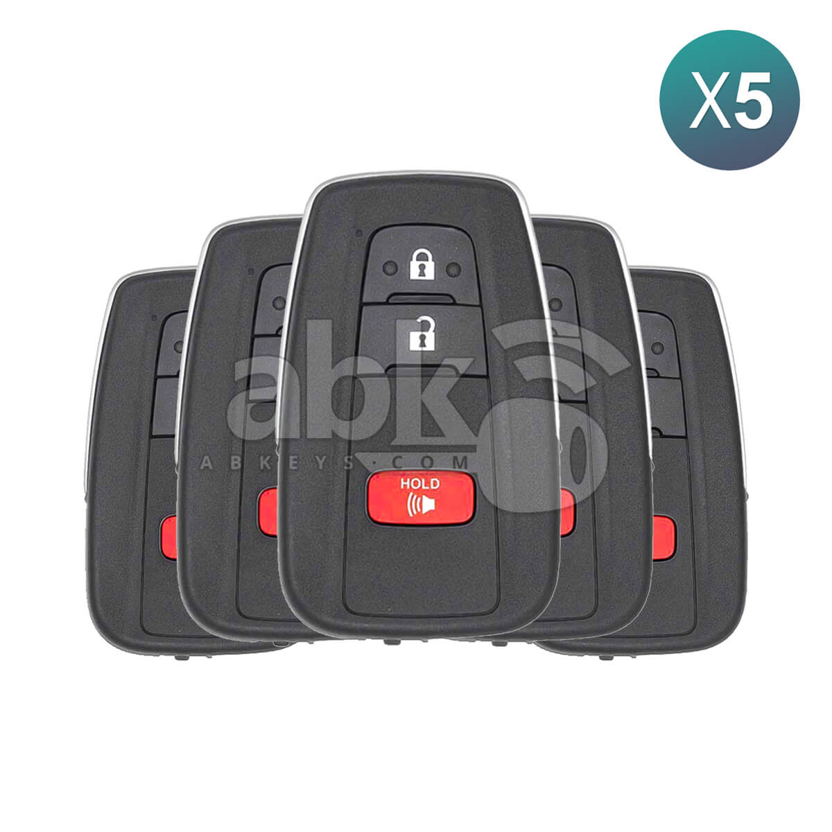 Toyota Corolla 2019 2022 Smart Key 3Buttons 8990H 12180 315MHz HYQ14FBN 5Pcs Bundle   ABK 1278 OFF5