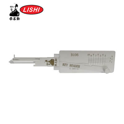 Оригинальный Декодер и Считыватель Lishi B106 B107 для Инструмента Lishi GM
