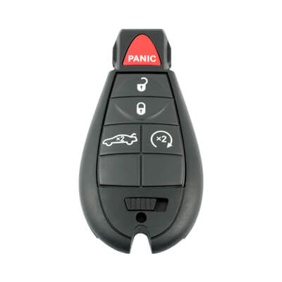 Dodge Charger, Challenger 2009+ Llave Inteligente, 5Botones 5026457AF 433MHz, IYZ-C01C Keyless Go