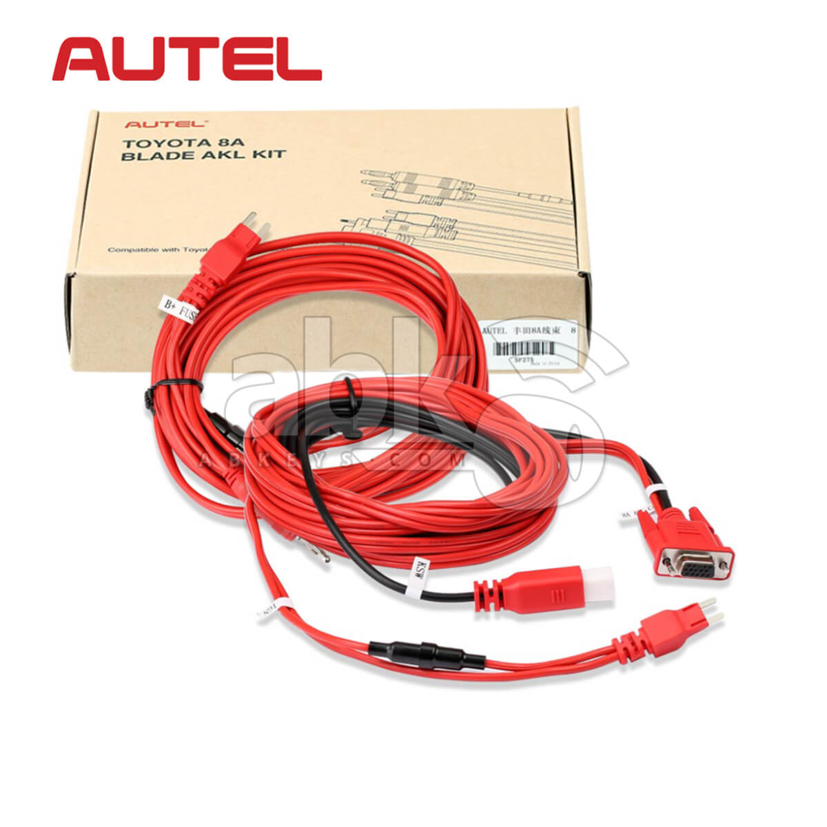 Autel Toyota 8A Cable For Toyota All Keys Lost AKL Kit - ABK-1388 - ABKEYS.COM