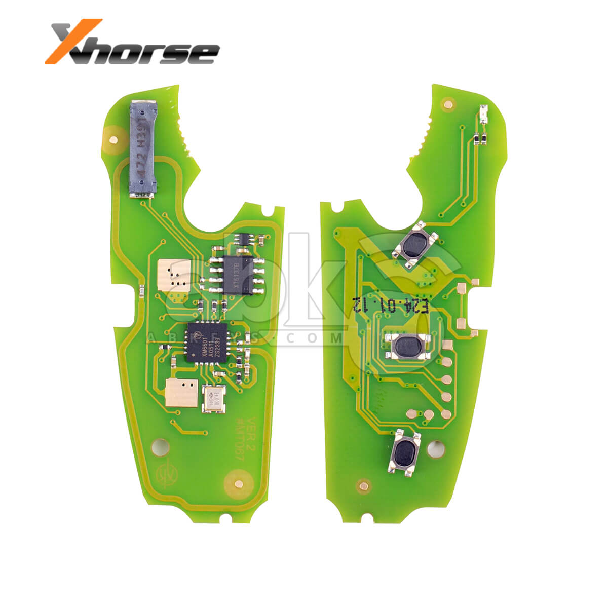【新品】Chabi ボインキャミ Xhorse XZADM1EN Remote With XT27B Chip For Audi MQB48 Models |ABKEYS