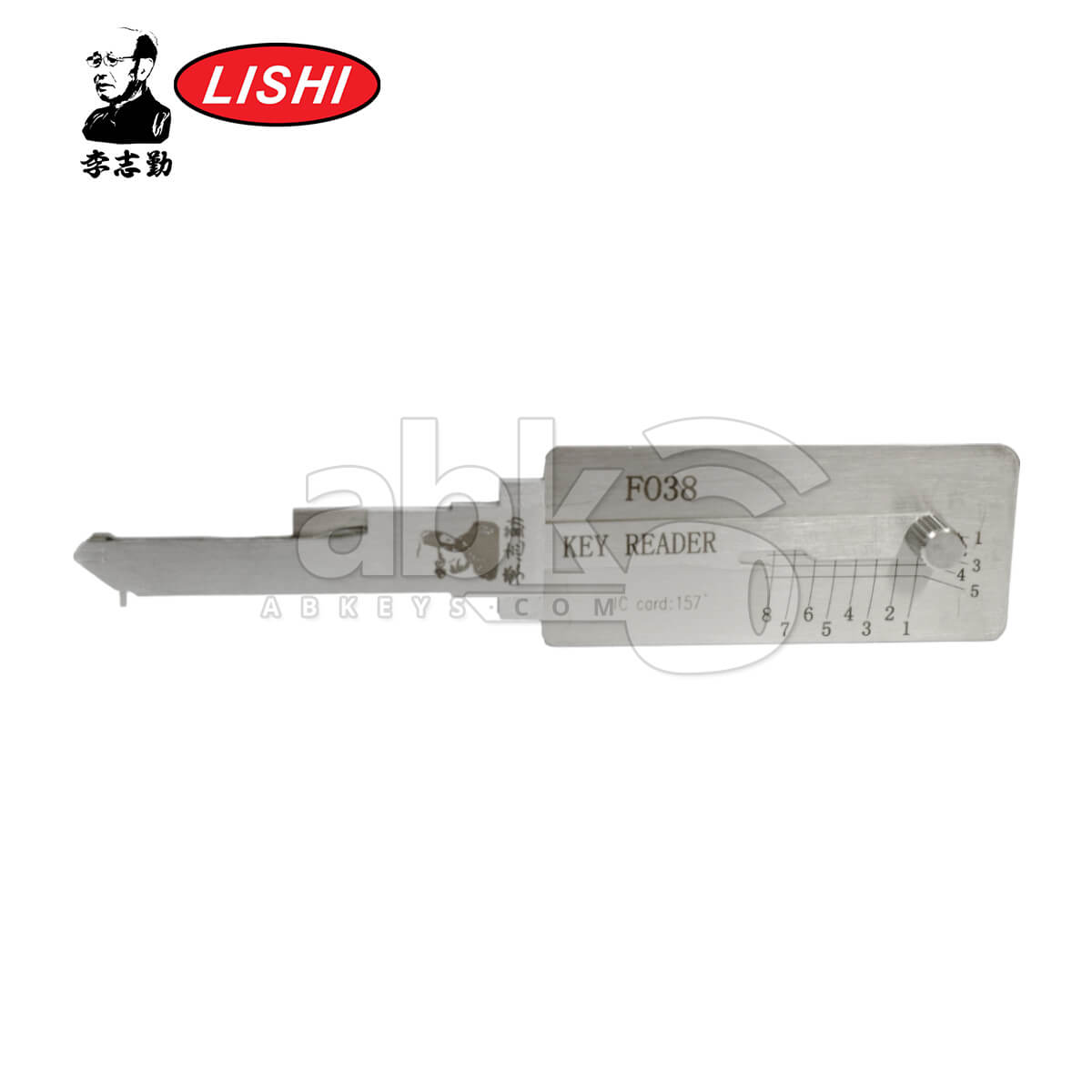Original Lishi FO38 Decoder & Reader for Ford Lishi Tool - ABK-1465 - ABKEYS.COM