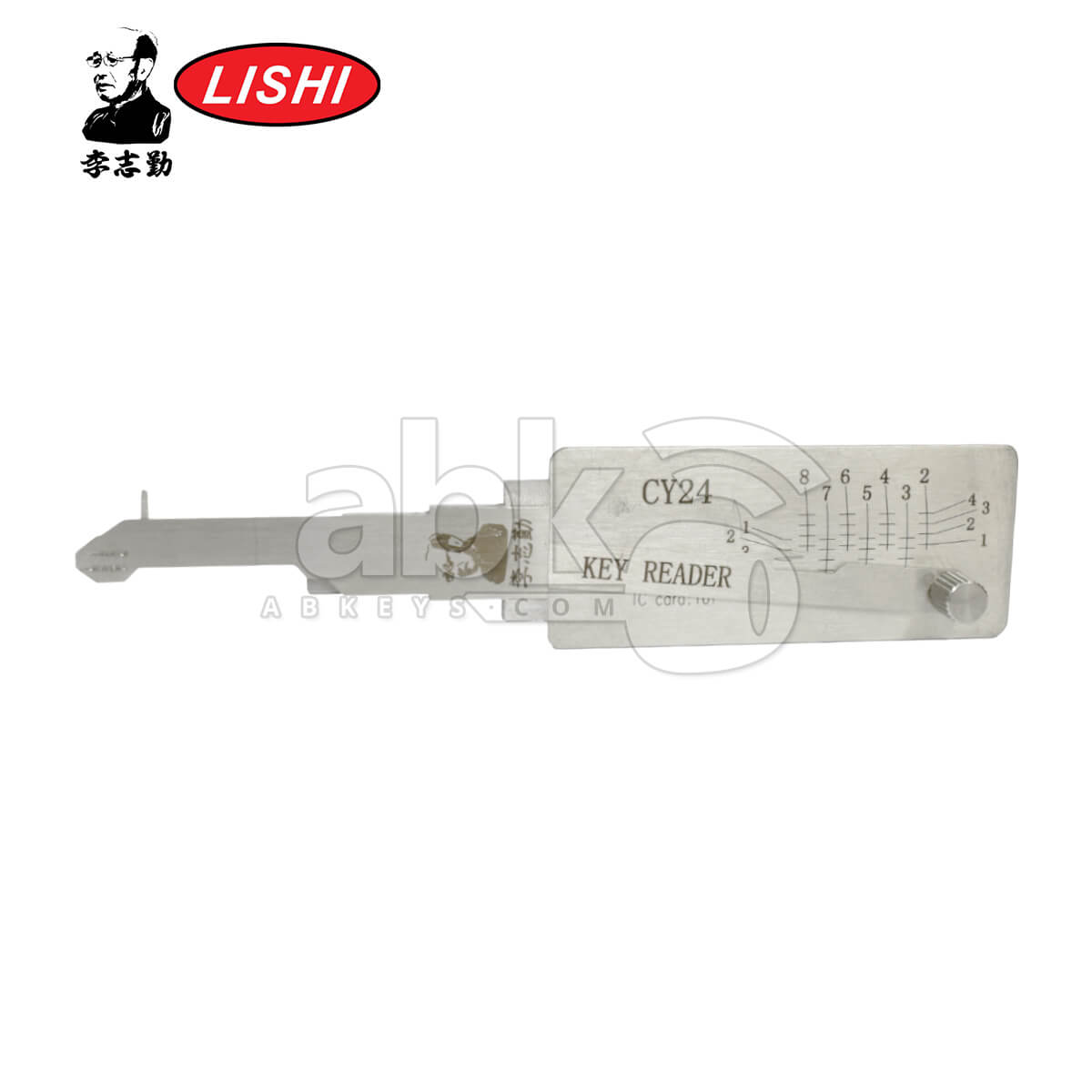 Original Lishi CY24 Decoder & Reader for Chrysler Lishi Tool   ABK 1472   ABKEYS