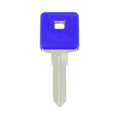 Chave Sem Chip para Motocicleta Harley Davidson, HYD15 Azul
