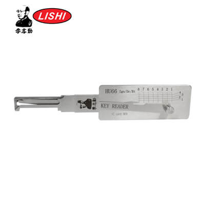 Lishi Original HU66 Decodificador e Leitor para VW Ferramenta Lishi