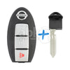 Nissan Murano Pathfinder 2015+ Smart Key 3Buttons 285E3-5AA1C 433MHz KR5S180144014 - ABK-1505 -