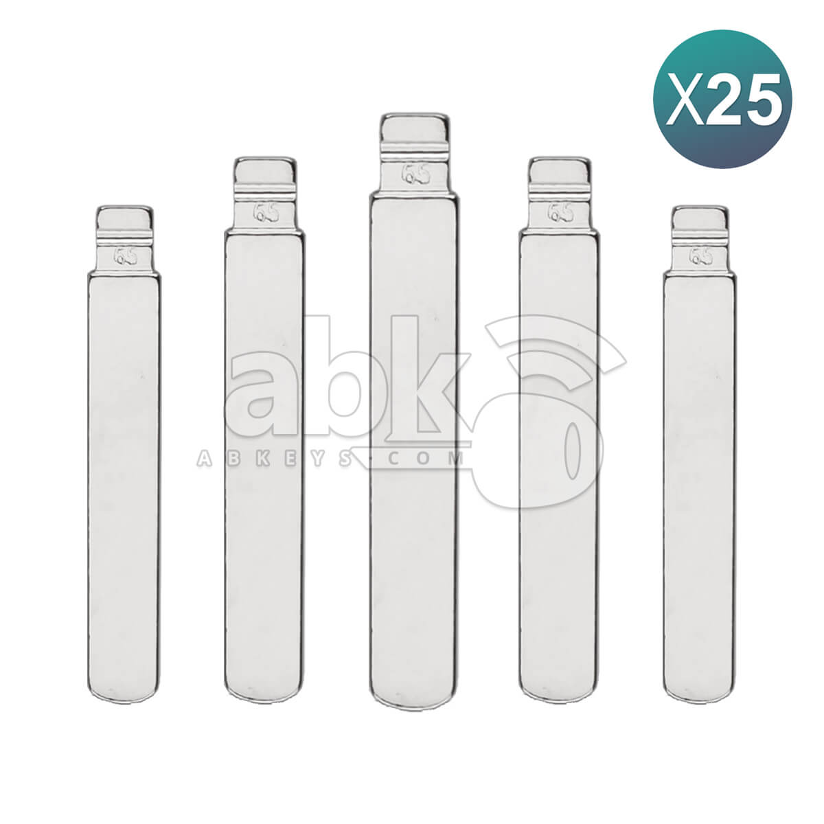 KeyDiy Xhorse Remote Key Blade For Subaru DAT17 25Pcs Bundle   ABK   1513   OFF25   ABKEYS