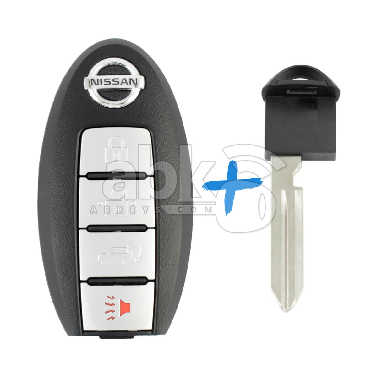 Nissan Patrol Armada 2010+ Smart Key 4Buttons 285E3-1LP0C 433MHz TWB1U796 - ABK-1536 - ABKEYS.COM