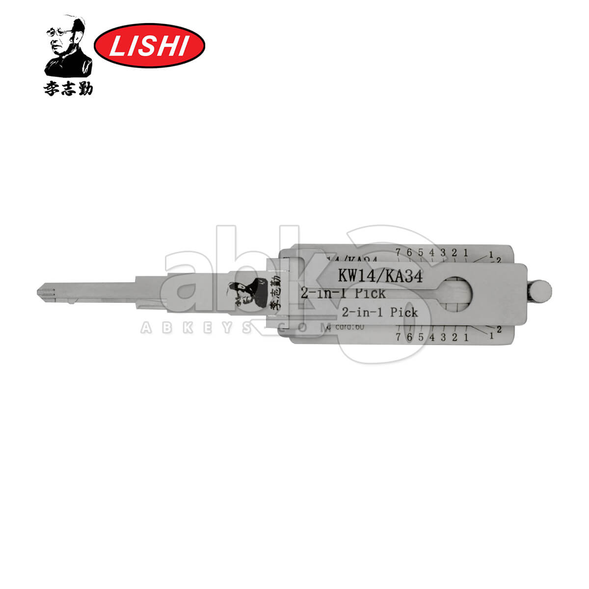 Décodeur De Crochetage Lishi Kw14 D'Origine Pour Outil Décodeur De Crochetage Lishi Kw14 D'Origine Pour Outil