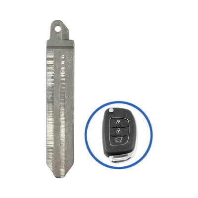 Genuine Hyundai I20 2017 + Flip Remote Key Blade 81996-K3100 HYN14R - ABK-1580 - ABKEYS.COM