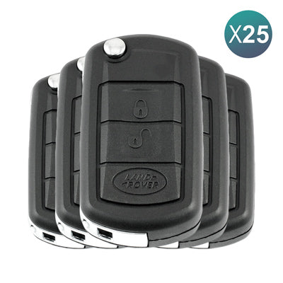 Корпус Выкидного Брелока Range Rover Vogue, Sport, Land Rover 2005+, 3Кнопки, HU101 25 шт Лот