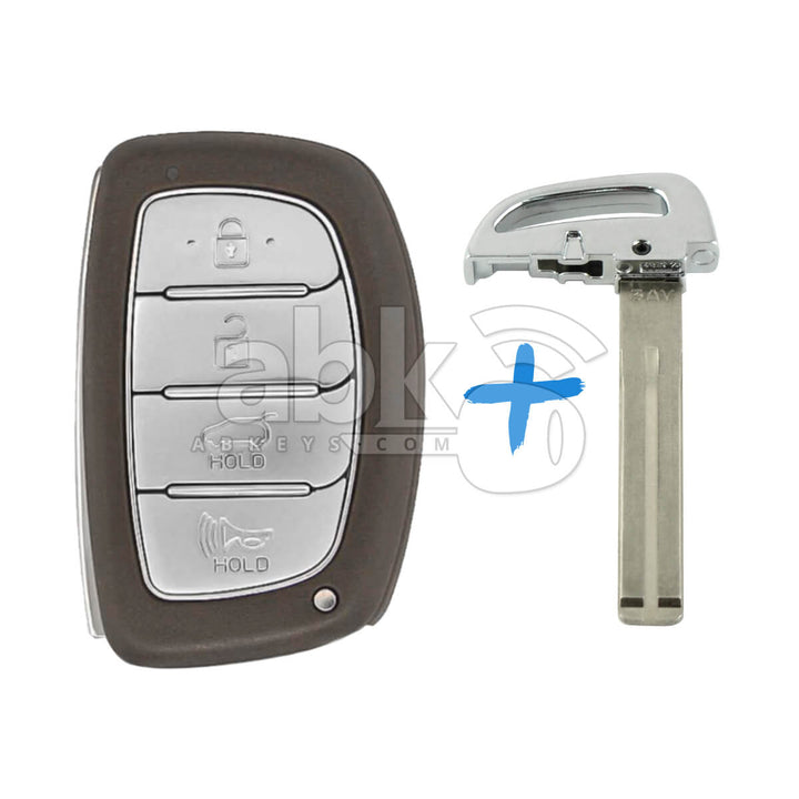 Hyundai Tucson 2018+ Smart Key 4Buttons 95440-D3110 433MHz TQ8-FOB-4F11 - ABK-1623 - ABKEYS.COM