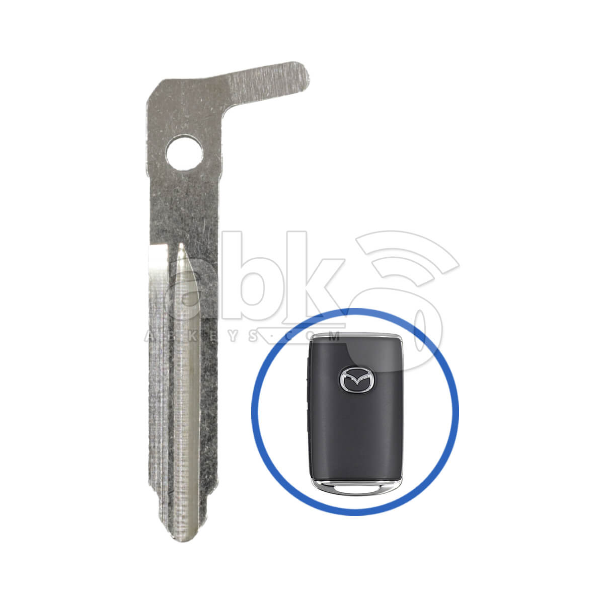 キーマイ Mazda Smart Key Blade MAZ26R ABK-1624 |ABKEYS