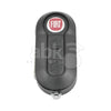 Fiat Ducato 2010-2020 Flip Remote 3Buttons 71752589 433MHz SIP22 - ABK-1632 - ABKEYS.COM