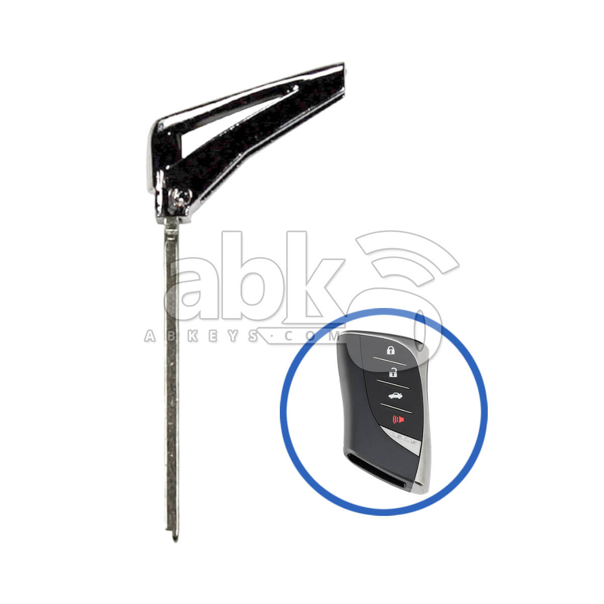 Lexus 2018 - 2024 Smart Key Blade 69515 - 50310 TOY48 25Pcs Bundle - ABK - 1655 - OFF25 - ABKEYS.COM