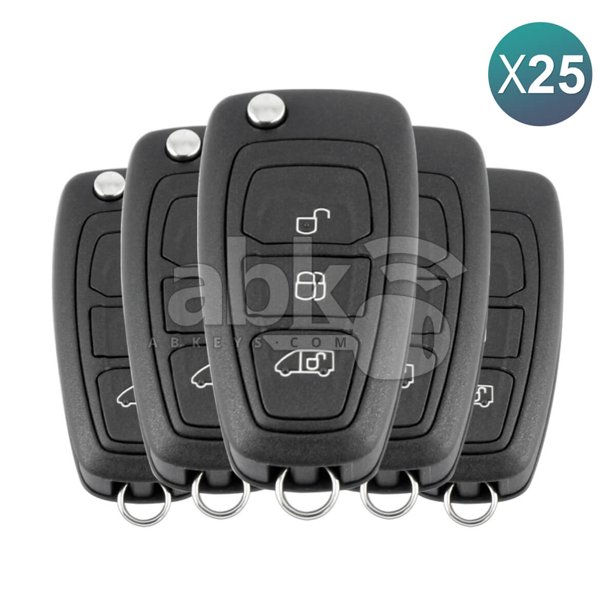 Ford Transit 2016-2019 Flip Remote, 3Buttons 2149959 433MHz, A2C94379403,  HU101 25Pcs Bundle