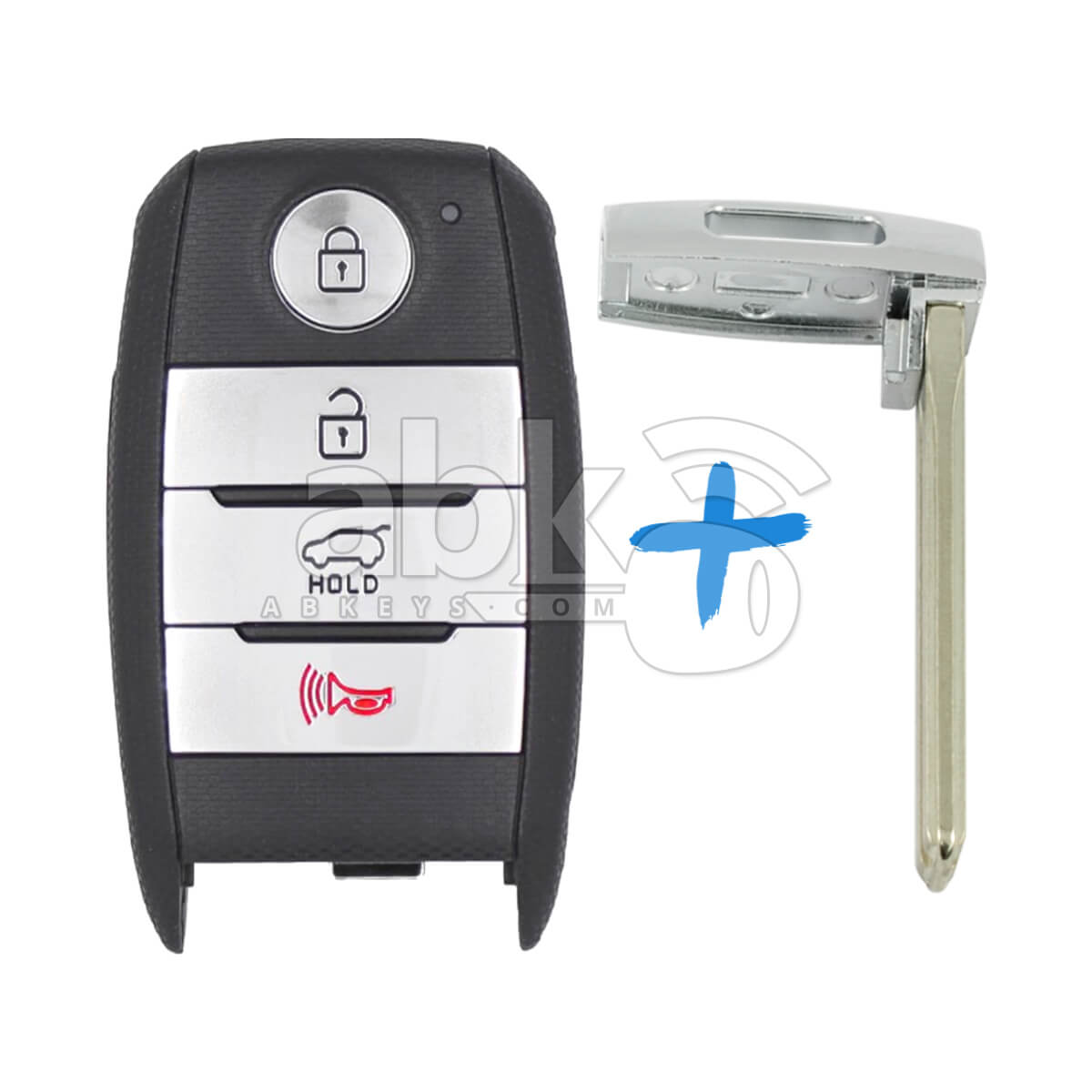 Genuine Kia Soul 2015+ Smart Key 4Buttons 95440 E4000 433MHz CQOFN00100   ABK 1709 KB   ABKEYS