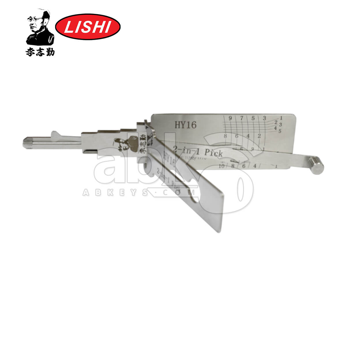 Original Lishi HY16 HYN14 2 in 1 Pick & Decoder for Hyundai & Kia Lishi Tool   ABK 1712   ABKEYS