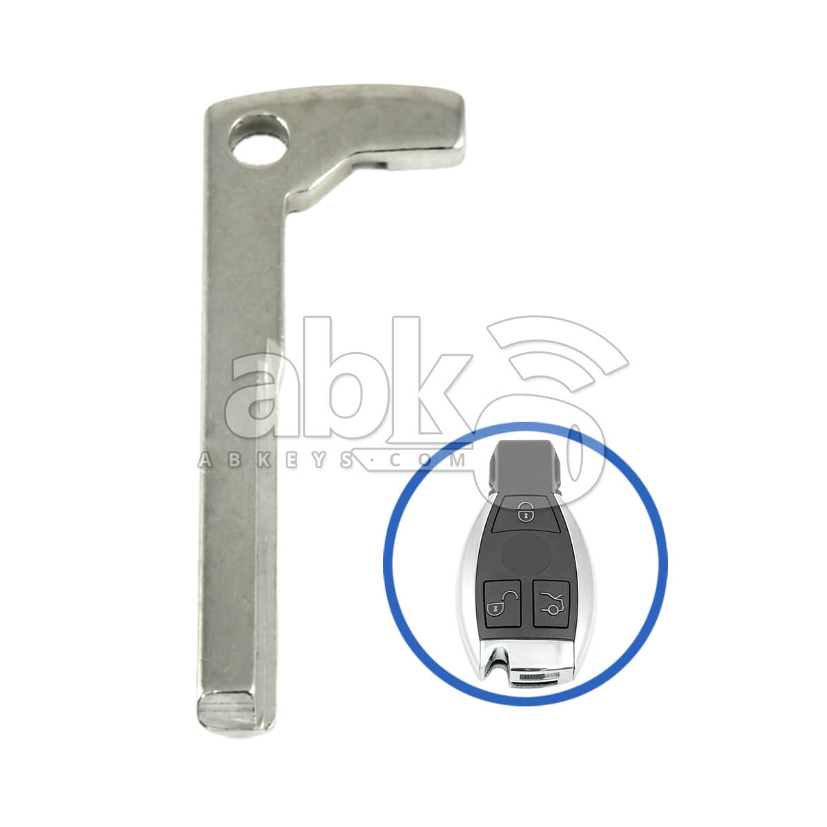 Mercedes Benz BGA BE 2007+ Smart Key Blade HU64 100Pcs Bundle - ABK-1755-OFF100 - ABKEYS.COM