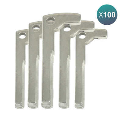 Mercedes Benz BGA 2009-2019 Smart Key Blade, HU64 100Pcs Bundle
