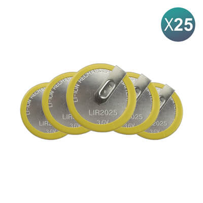 Batería Recargable Automática Mando BMW 25 Uds Lote