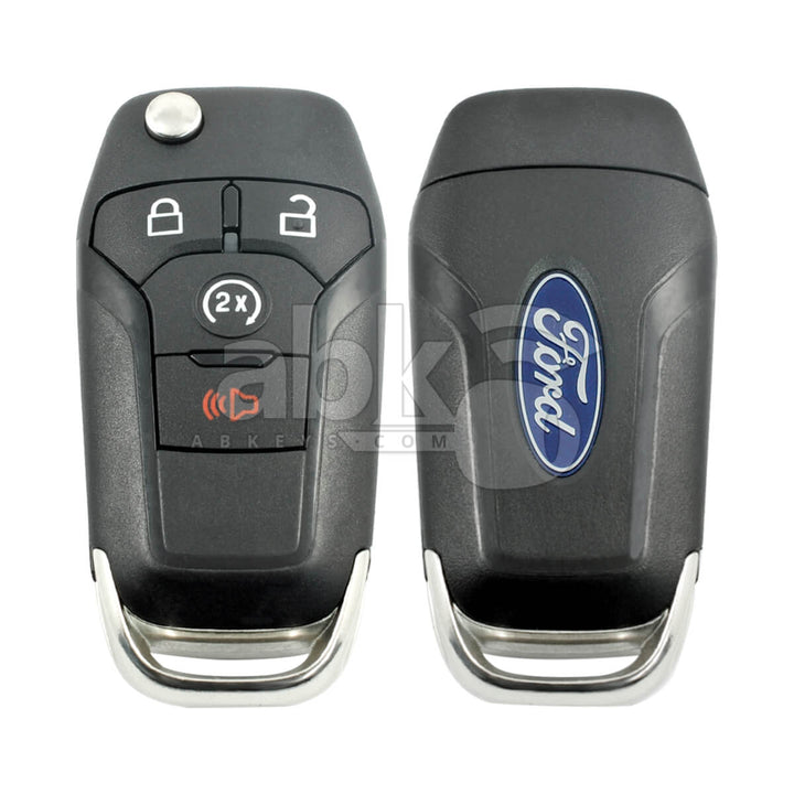 Ford F150 2015-2022 Flip Remote 4Buttons 164-R8134 902MHz N5F-A08TDA HU101 - ABK-1762-LG