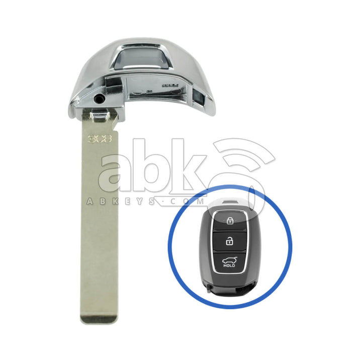 Hyundai Elantra Accent I30 Santa Fe 2016+ Smart Key Blade 81999-G3020 81996-S1020 HU134 - ABK-1763 -