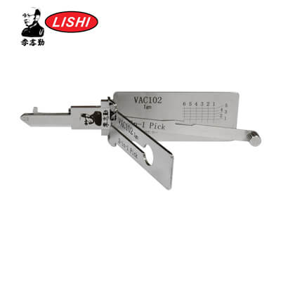 Original Lishi VAC102+ IGN Crochetage et Décodeur 2-en-1 pour Renault Outil Lishi