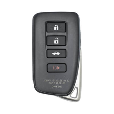 Lexus IS250 IS350 2020+ Smart Key 4Buttons 89904-53E70 315MHz HYQ14FLB P1 A9 - ABKEYS.COM