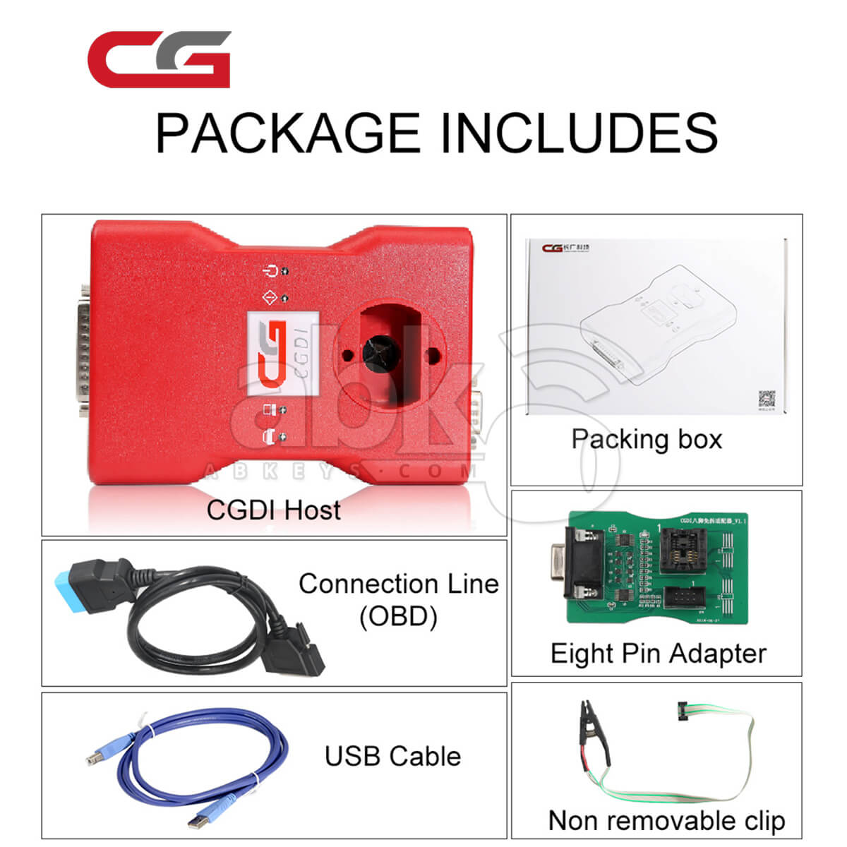CGDI Prog BMW MSV80 Key Programmer For BMW EWS CAS FEM BDC   ABK 1880   ABKEYS