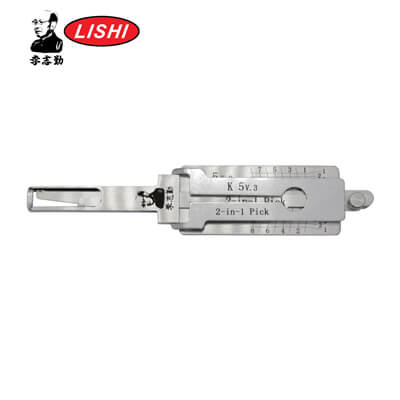 Original Lishi K5 3-in-1 Pick & Decoder for Hyundai & Kia 2016 + Lishi Tool Anti Glare - ABK-1949