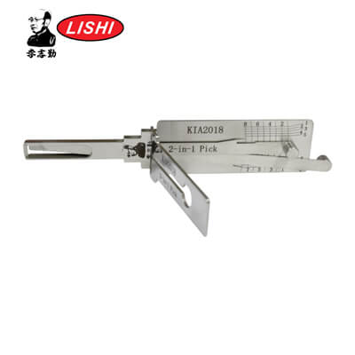 Оригинальный Отмычка и Декодер Lishi KIA 2018 2-в-1 для Kia 2018+ Инструмент Lishi