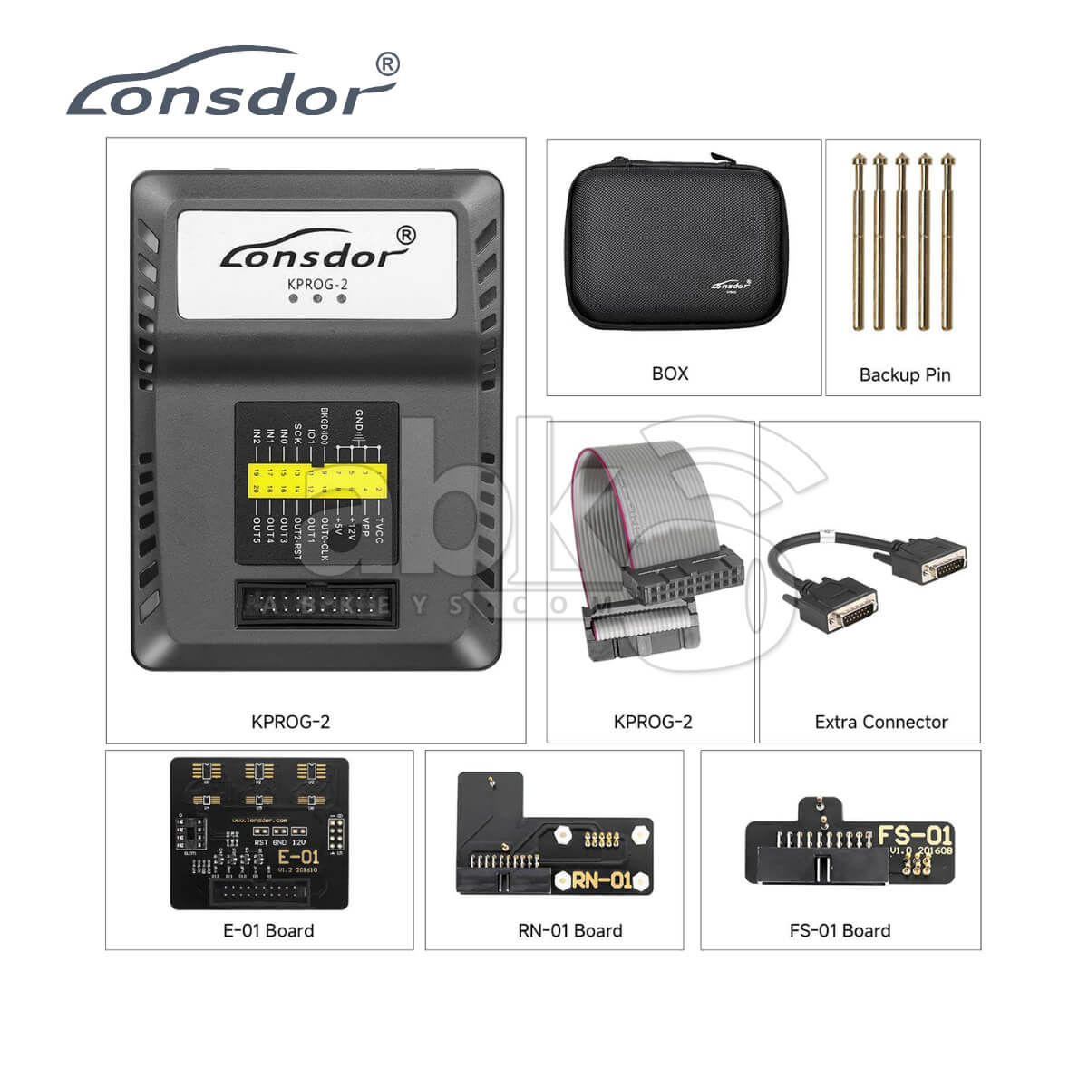 Lonsdor KPROG2 Adapter for K518ISE & K518 Pro Key Programmer - ABK-1955 ABKEYS.COM