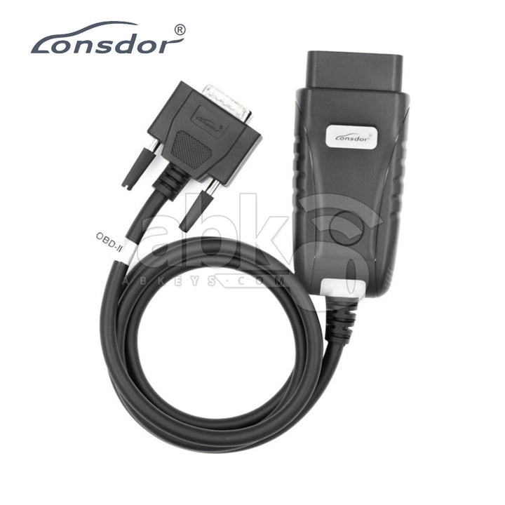 Lonsdor K518 Pro Key Programmer Extra OBD Cable - ABK - 1981 ABKEYS.COM