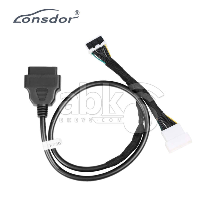 Lonsdor FP30 Cable for Toyota All Key Lost 8A-BA and 4A Models without PIN Code FP30 - ABK-1984 -