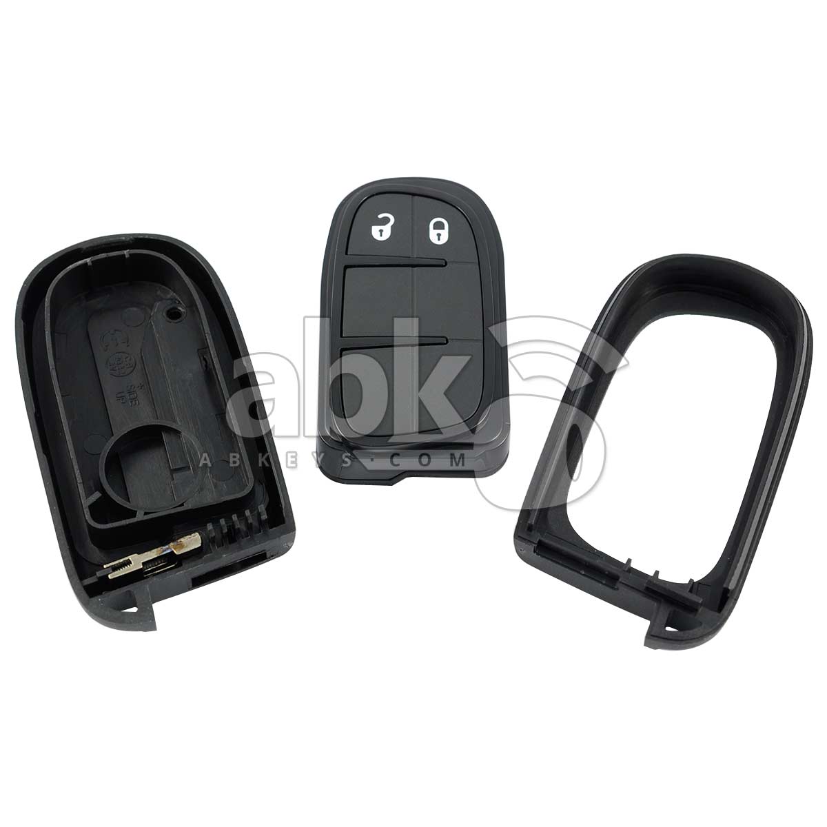 Jeep Cherokee Dodge Ram 2014+ Smart Key Cover 2Buttons   ABK 2009   ABKEYS