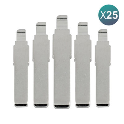 Fiat Alfa Romeo Flip Remote Key Blade SIP22 25Pcs Bundle - ABK - 2017 - OFF25 - ABKEYS.COM