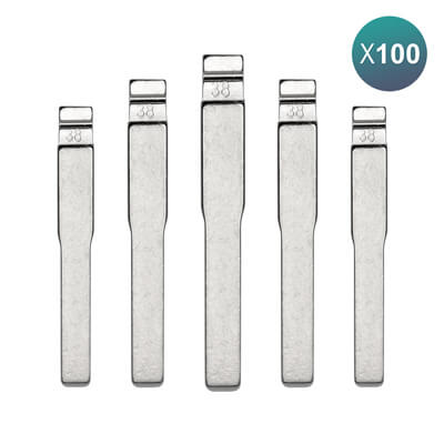 KeyDiy Xhorse Remote Key Blade For Ford Land Rover HU101 100Pcs Bundle - ABK-2029-OFF100 -